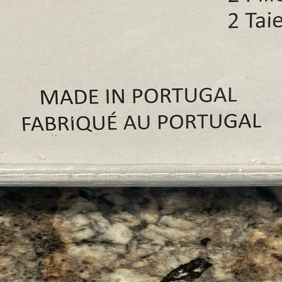 King Sheet Set, Made in Portugal, White sheets with embroidered cuff - Picture 9 of 9